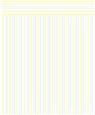 Dollhouse Miniature 1/4" Scale Wallpaper: Oxford Stripe, Blue